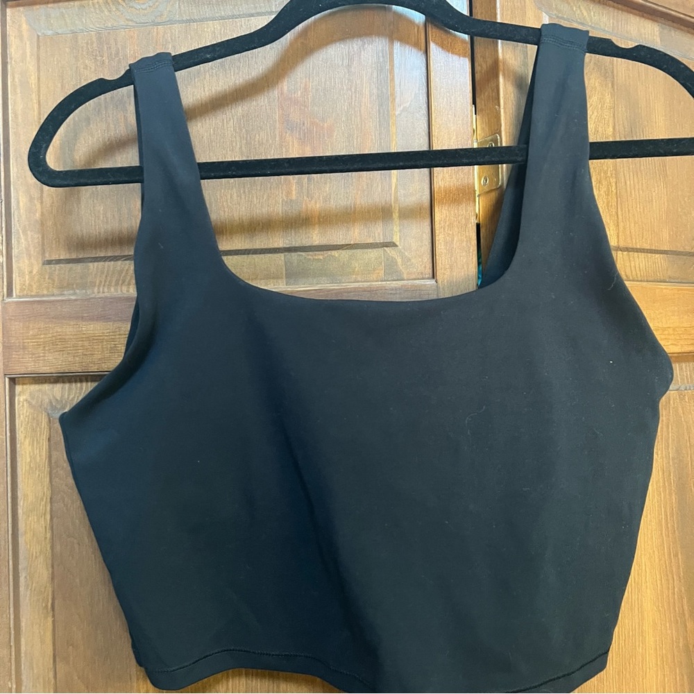 Black All In Motion Sports Bra Top Size XL